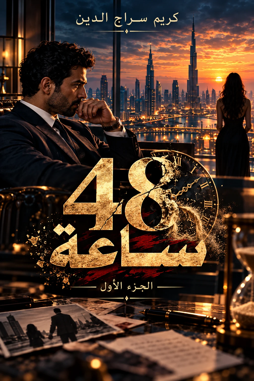 غلاف رواية 48 ساعة — كريم سراج الدين